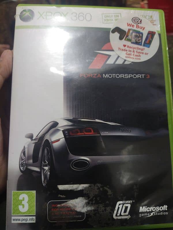 Forza motorsport 3 + Table tennis for Xbox 360 0