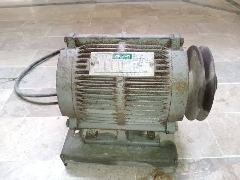 Meiden 3 Phase Induction Electric Motor 2