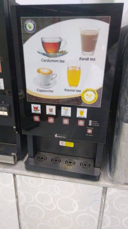 hot tea and coffee vending machine 4