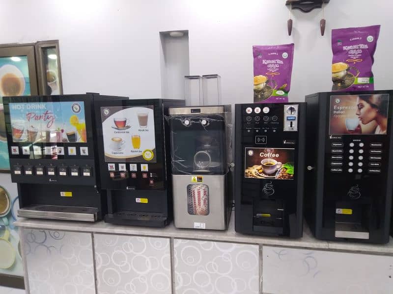 hot tea and coffee vending machine 5