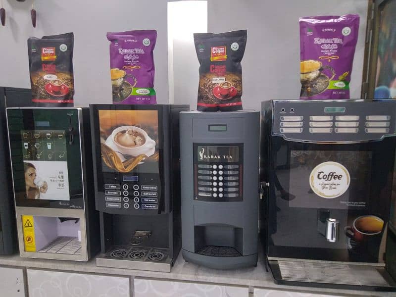 hot tea and coffee vending machine 6