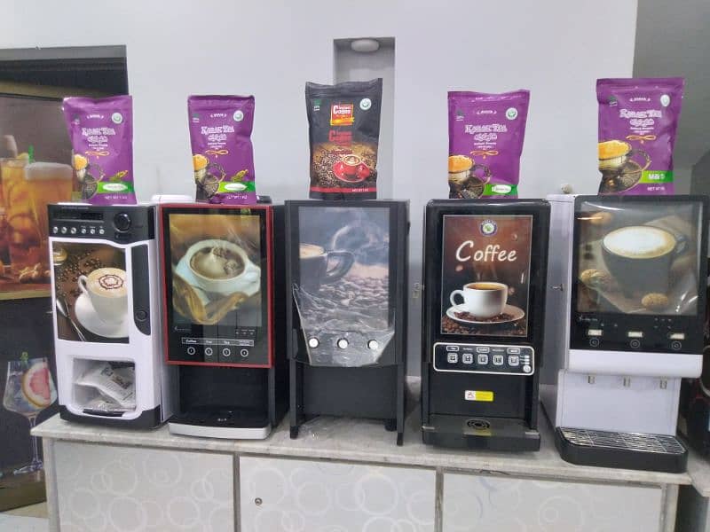 hot tea and coffee vending machine 7