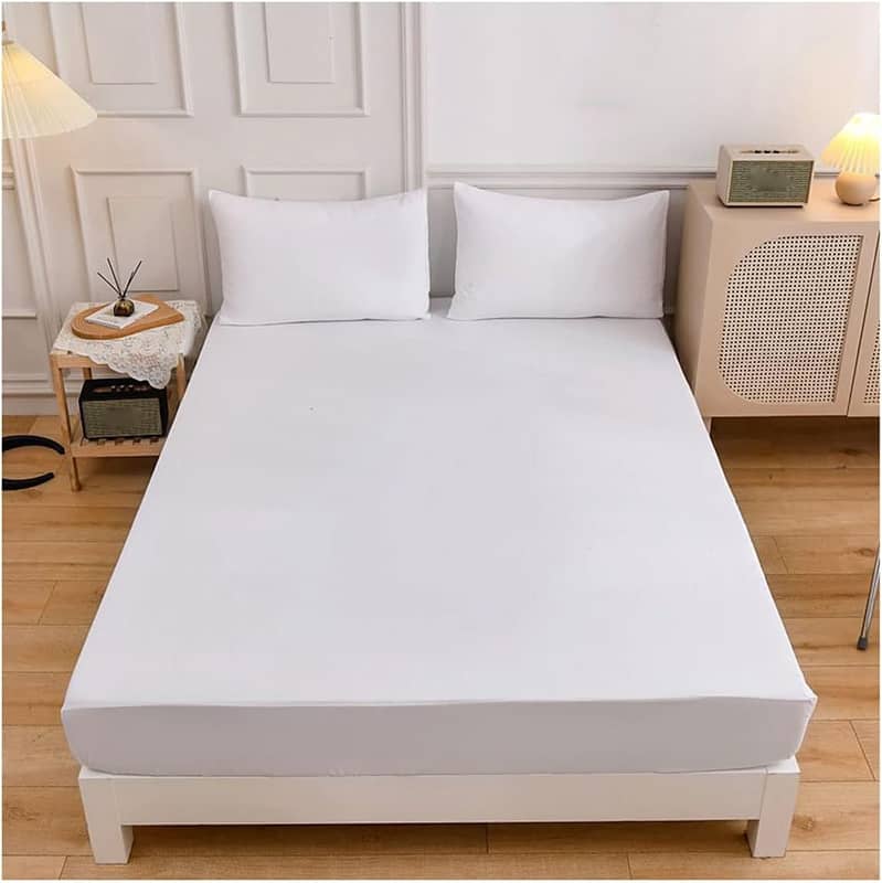 Waterproof King Size Mattress Protector - Fitted, Anti-Slip 3