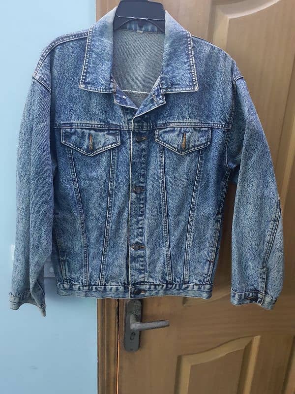 jeans jacket mens large size best condition 1