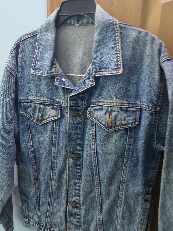 jeans jacket mens large size best condition 3