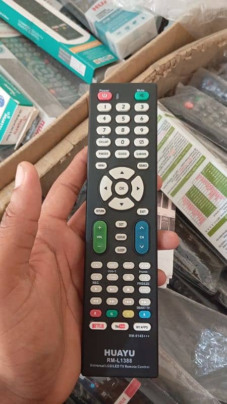 Samsung Eco-star TCL Haier Sony all brands original remote control 3