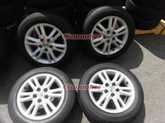 Toyota Mark X/Crown Original 16” Rims/Wheels with Tyres