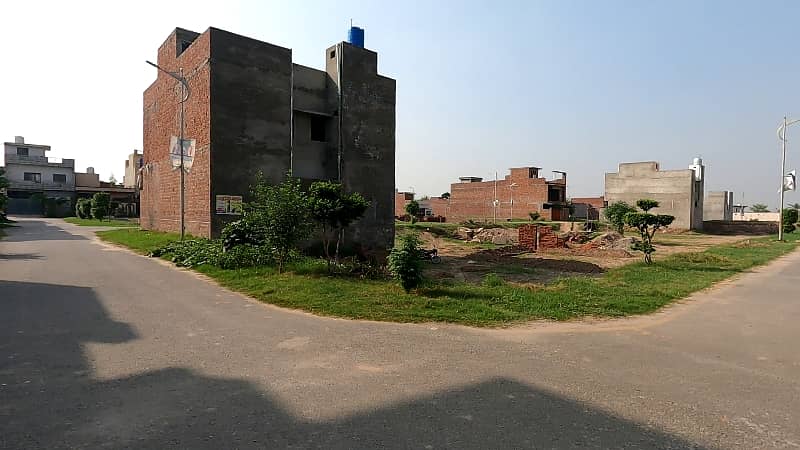 Corner 10 Marla Residential Plot Situated In Pak Valley Housing Scheme For sale 10