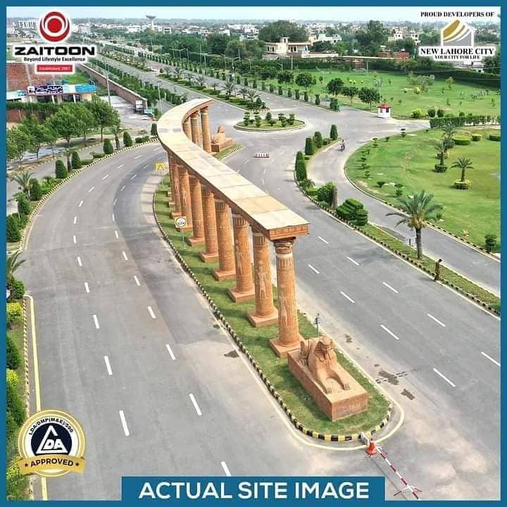 20 MARLA RESIDENTIAL PLOT FOR SALE WITH POSSESSION @ MAIN 50 FEET ROAD IN NEW LAHORE CITY PHASE 3 1