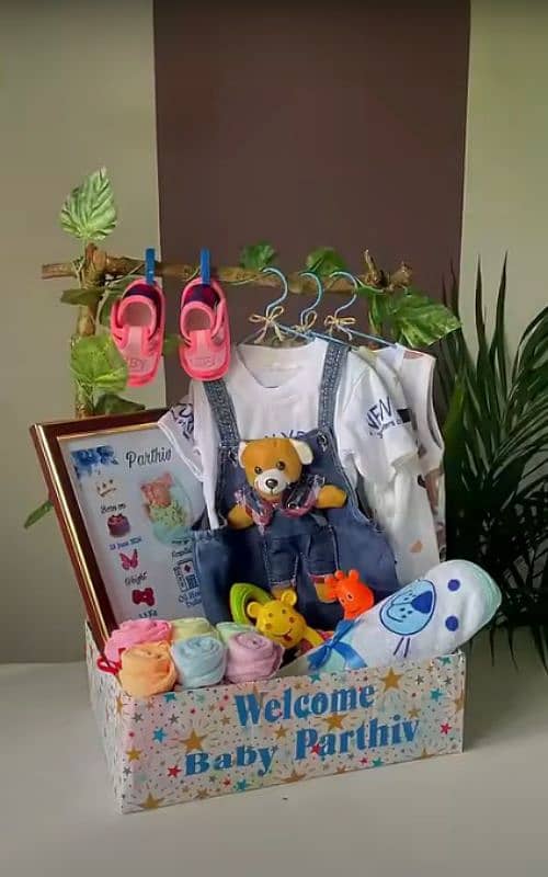 a baby boy welcome hamper for a gift handmade new 0