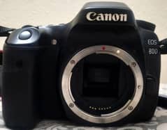 used like brand new canon EOS 80 D with EFS 10-18mm lense for sale