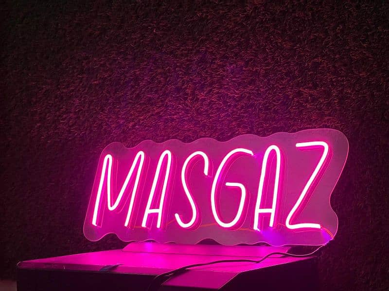 Custom Neon LED Name Signs Free Delivery 2