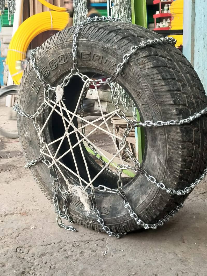 SNOW CHAIN / tyre chain / skid chain / snow rubber / tyre chain / snow 2