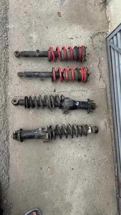 Toyota Mark 2 jzx110 Genuine Shocks with lowered Springs