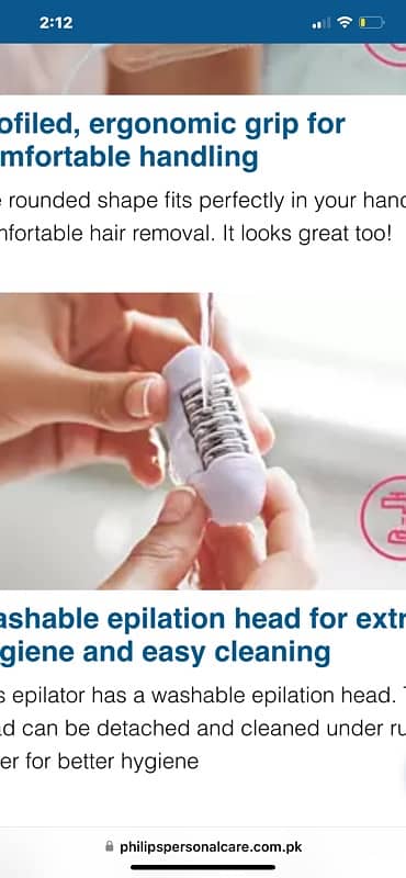 PHILLIPS EPILATOR 3