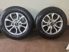 13 Inch 114 PCD Imported Alloy Rims with New Tycoon Tyres 175/70/13