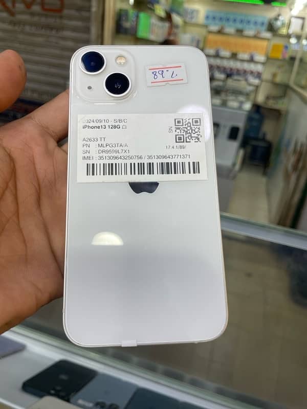 Iphone 13 128 gb pta approved 0