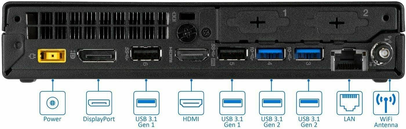 Lenovo M920q tiny  i5 9th genmini PC 1