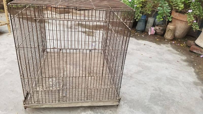 birds and hen cage loai wala cage 3k ka hai or  cage 500 ka hai 2