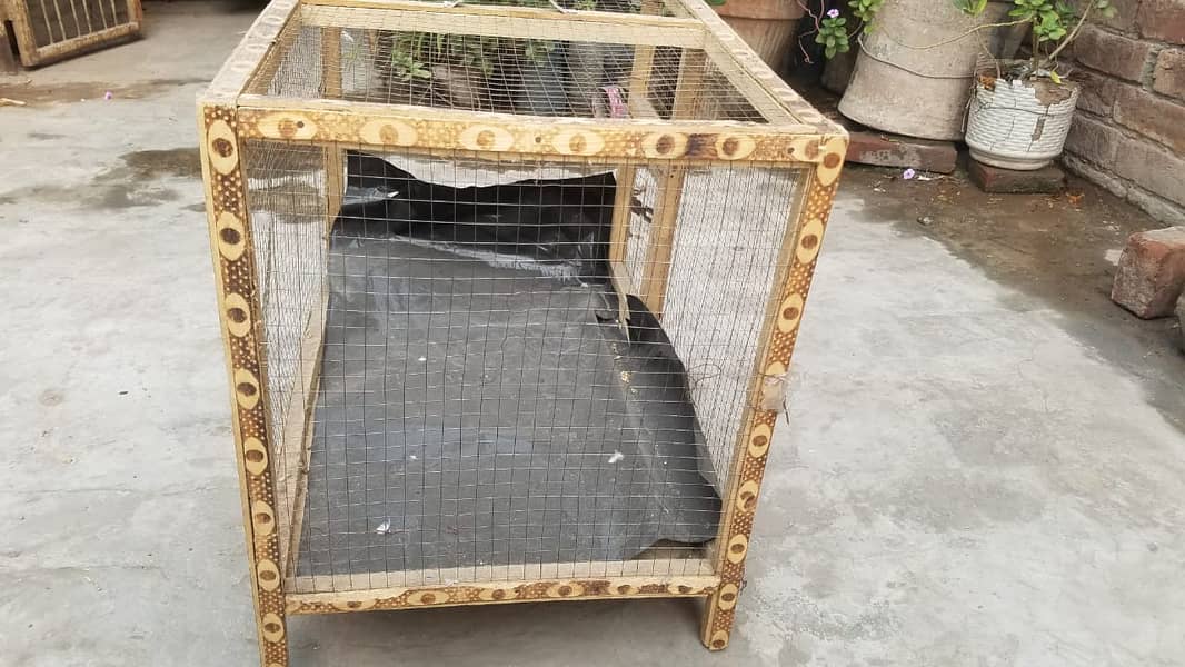 birds and hen cage loai wala cage 3k ka hai or  cage 500 ka hai 6