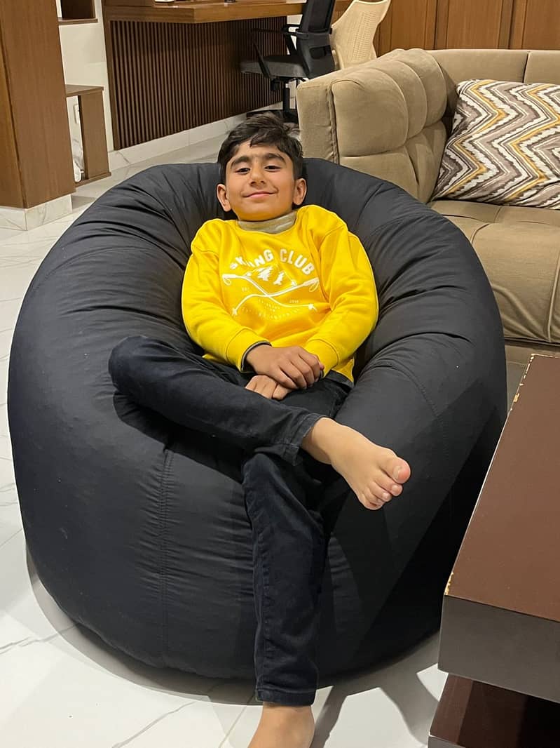 bean bag / leather bean bag / Leather bean bag /sofa cum bed bean bag 1