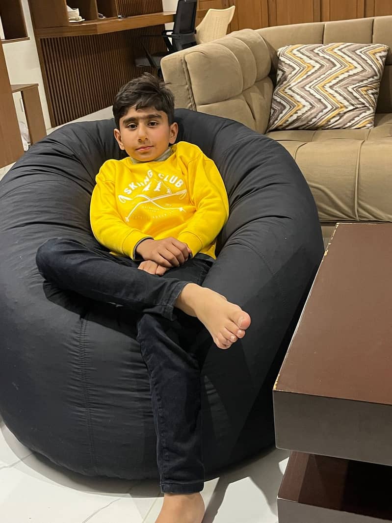 bean bag / leather bean bag / Leather bean bag /sofa cum bed bean bag 2