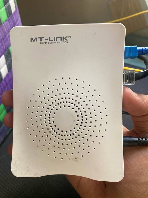 Mt link Xpon fiber optics router 1