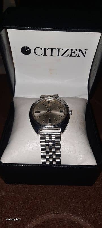 citizen watch silver dail 17 jewels 4