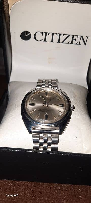 citizen watch silver dail 17 jewels 5