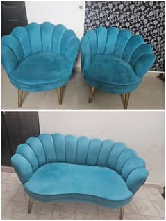 Sofa /Shell Shape Luxurious Sofa Set For kids /Furniture / Kids