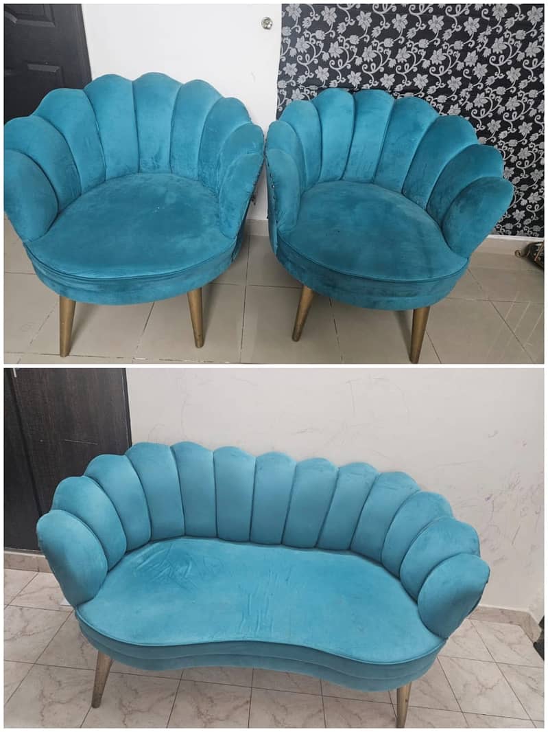 Sofa /Shell Shape Luxurious Sofa Set For kids /Furniture / Kids 0