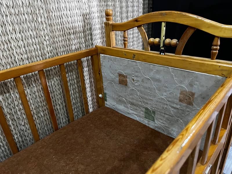 baby swing bed with mattress 5