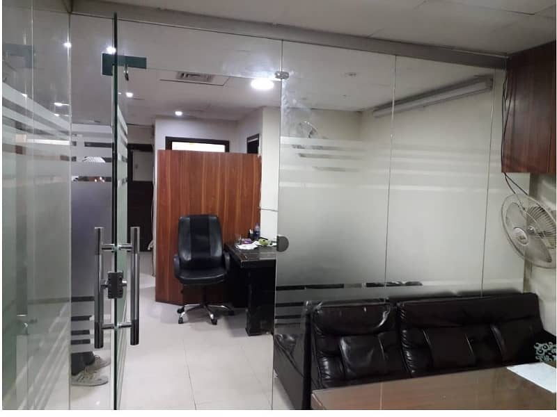 Fully Furnished Area 850 Square Feet Office Available For Rent Real Pictures In Main Boulevard Road Gulberg 3 Lahore 3