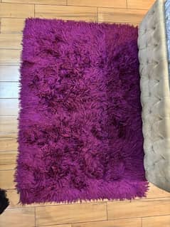 Purple rug