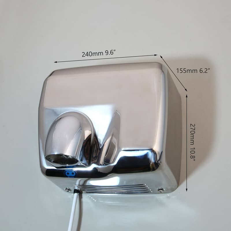 HAND DRYER (STAINLESS STEELS )AUTOMATIC HAND DRIER SENSORED - HAN 3