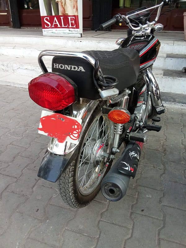 Honda cg125 2024 model registration 2024 1