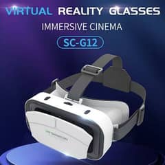 VR Shinecon G12 3D Adjustable Headset For Watching Movies Comfortable