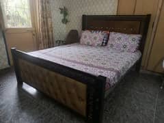 double King size bed /mattress/ 2 Single Sofa /Dressing Table