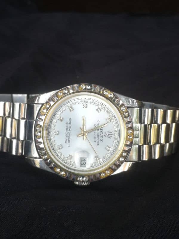 Automatic watch High grade read complete add 0