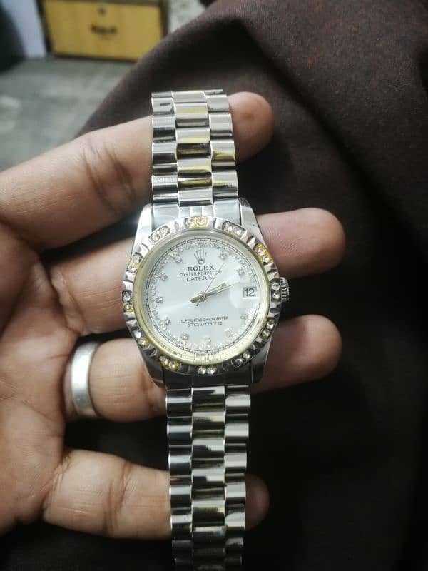 Automatic watch High grade read complete add 6