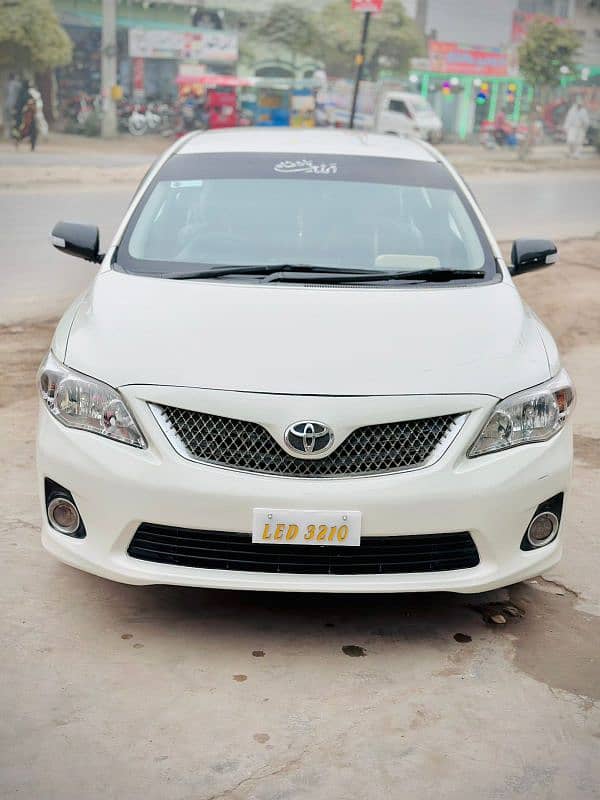 Toyota Corolla XLI 2012 Convert Gli 0