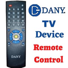 DANY TV Device  Remote Dany TV Device