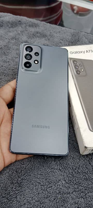 Samsung a73 5g 8/256 with box 2