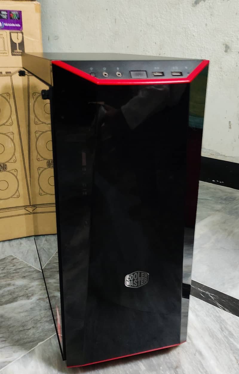 CoolerMaster Gaming PC Case/Casing Masterbox Lite 5 RGB 6