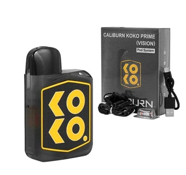 Pod & Vape Uwell Caliburn KOKO Prime Vision Box Packed Kits 0