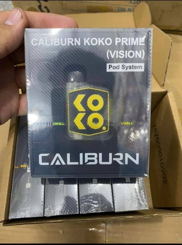 Pod & Vape Uwell Caliburn KOKO Prime Vision Box Packed Kits 1