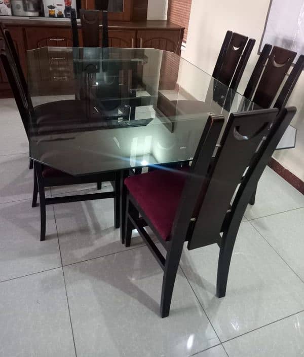 6 seater dining table 0