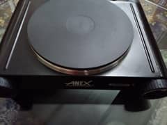 Anex Hot Plate Single – AG-2061 – Black – Box Opened, Never Used