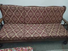 5 seater sofa set with cushion