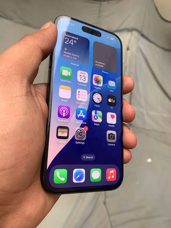 Iphone 15 pro 256gb non pta with box 6